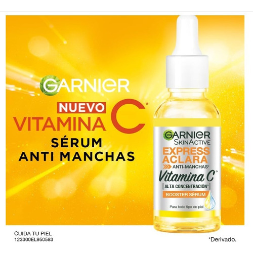 L'oréa Revitalift Gel Anti Brillo + Garnier Serum 30ml Todo Tipo De Piel Día/noche