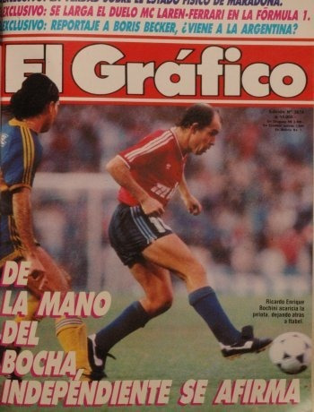 El Grafico 3674 Maradona En Napoli