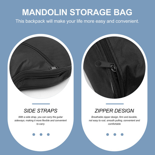 Mochilas, Bolsa De Mandolina, Caja Dura