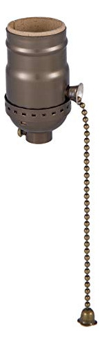 Lámpara B&p Pull Chain (encendido/apagado) Med. Enchufe De L