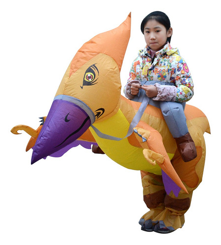 Inflável Dinossauro Fantasia Crianças Blow Up Vestido Fantas