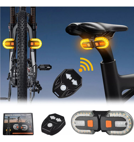 Luz De Advertencia De Bicicleta Intermitente