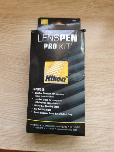 Kit Nikon Professional Lens Pen Para Limpeza De Lentes