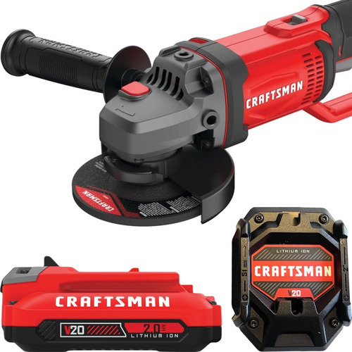 Craftsman Esmeril Inalámbrico 4,5 Con Bateria Y Cargador