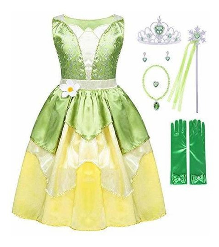 Disfraces -  Cotrio Girls Birthday Party Fancy Dresses Kids 