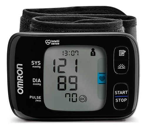 Aparelho De Pressão De Pulso Com Bt Omron Connect Hem-6232t Preto