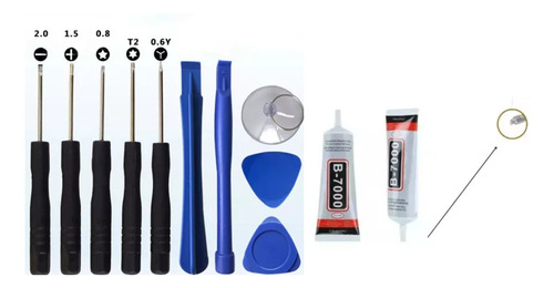 Cola B7000 15ml Colar Celular Displays Tampas + Kit Reparo