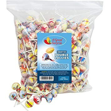 Smarties Lollipops - Sabelotodos Doble Polos, Envuelta Indiv