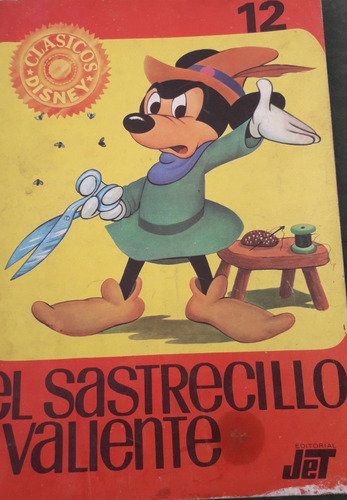 Libro Antiguo * Clasicos De Disney * El Sastresillo V. 1966 (Usado)