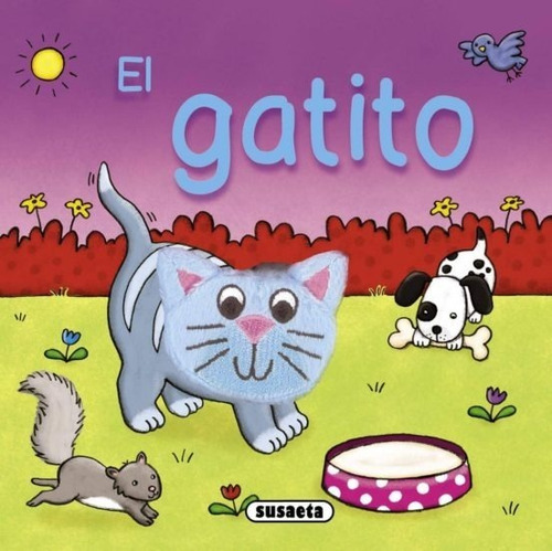 Promo Infantil - El Gatito - Susaeta - Libro Con Marioneta