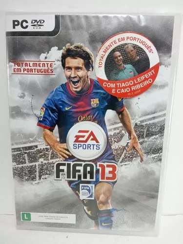 Jogo Fifa 13 Pc Dvd  Item Info & Eletro Ea-Sports Nunca Usado