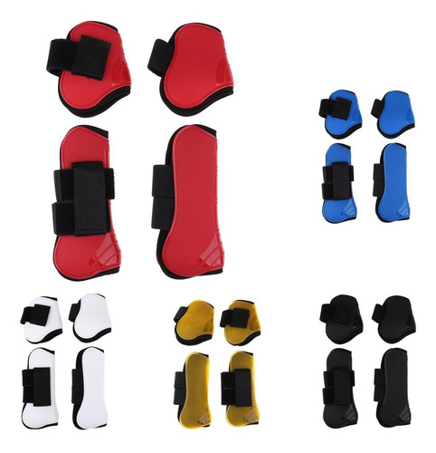 Tendão De Proteção De De Eqüinos E Botas De A Vermelho