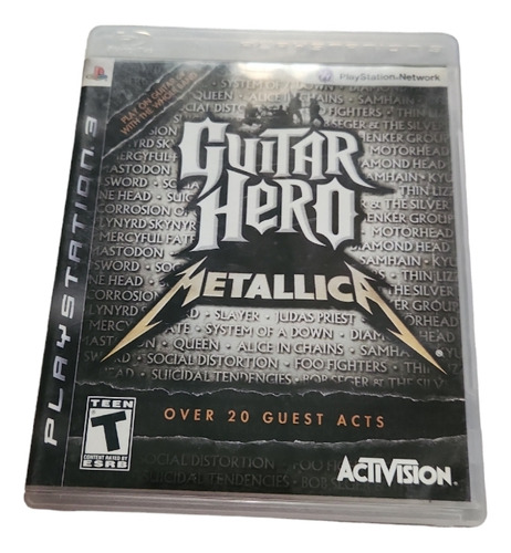 Guitar Hero Metallica Ps3 Fisico (Reacondicionado)