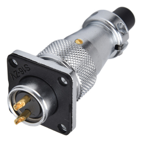 Adaptador De Metal Ws16 Aviation Connector De 2 Pines, Resis
