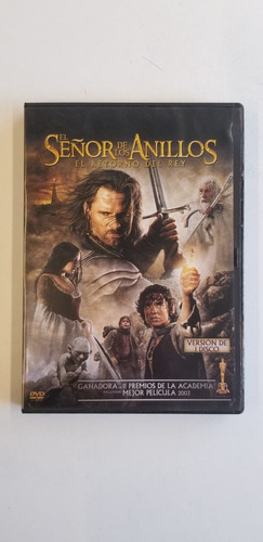 El Señor De Los Anillos El Retorno Del Rey Dvd Usado