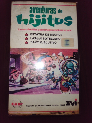 Las Aventuras De Hijitus En Vhs!!!!