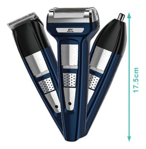 Maquina De Afeitar Para Hombre 3 En 1 Recargable