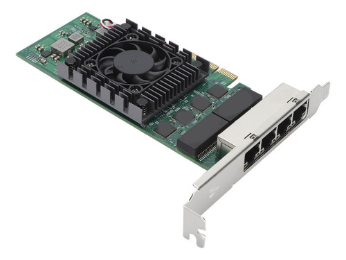 Tarjeta De Red Pci Express De 4 Puertos Pcie X4 100/1000 Bps