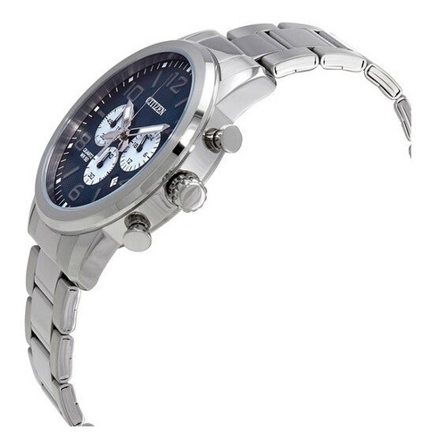 Imagen 3 de 5 de Citizen Quartz Chronograph Blue Dial An8050-51m ... Dcmstore
