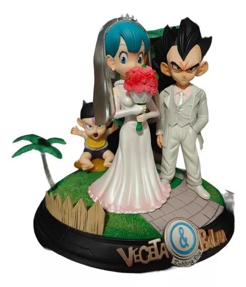 Figura Boda Vegeta &amp; Bulma Dragon Ball Z