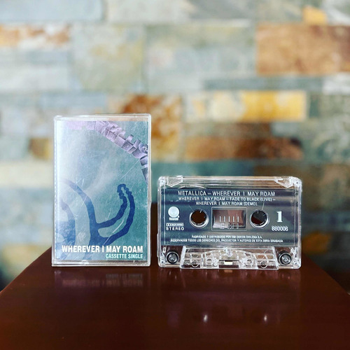 Cassette Metallica  Wherever I May Roam (ed. 1992 Chi)