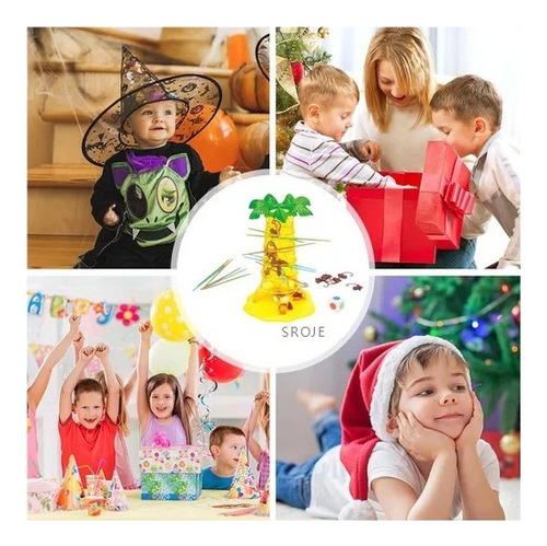M Sroje Juego Mesa Crazy Monkey Falling Monkey Puzzle