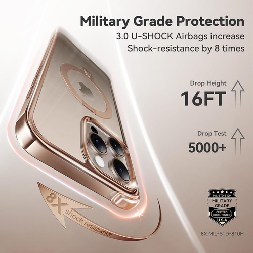 Capa Casekoo Desert Titanium Para iPhone 16 Pro Max Com 3...