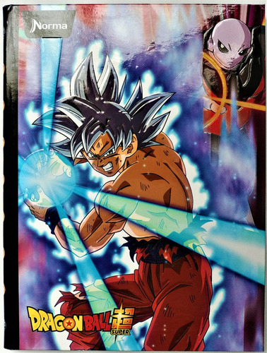 Cuaderno Mediano Dragon Ball Super Goku Ultrainstinto 100hoj | MercadoLibre