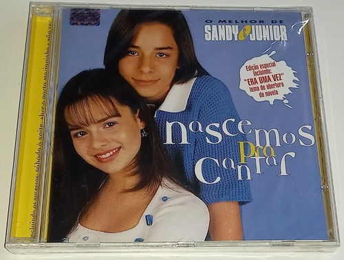 Cd Sandy E Junior - Nascemos Pra Cantar (lacrado)