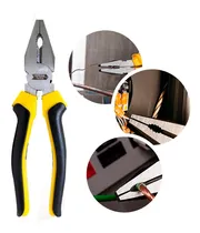 Comprar Alicates universales Fertak, grandes, amarillos, de 8 pulgadas
