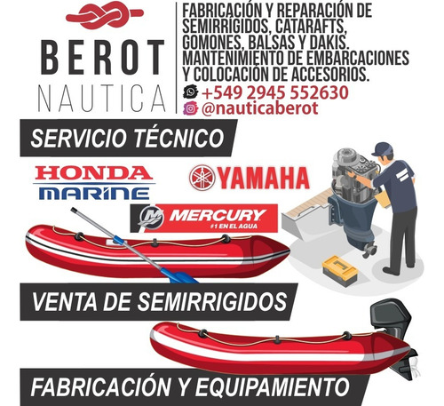 Reparacion De Semirigidos Gomones Catarafts Balsas Dakis