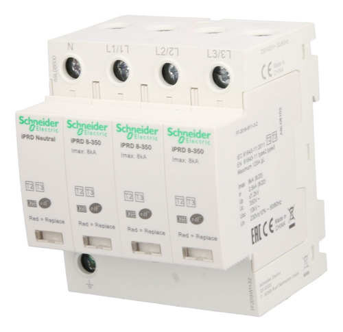 Limitador De Sobretension Ref A9l40601 Ipdr40r 3p+n Schneide