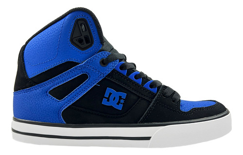 Tenis Dc Shoes Pure High Azul Negro Hombre Adys400043br4