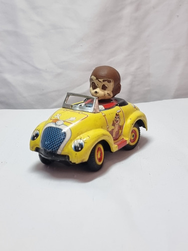 Carrito De Cuerda Vintage Tin Car Japan