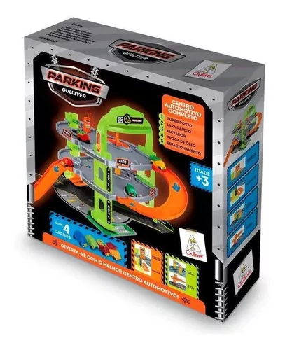 Pista Hot Wheels Grande Cidade Para Carrinhos + Brinde