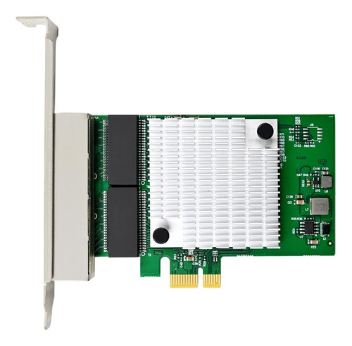 Placa De Rede Pcie X1 Realtek Rtl8111h Quad Port Rj45 Nic