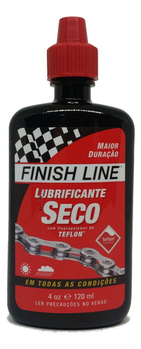 Bicicleta Oléo Bike Finish Line, 120 ml, corriente de teflón seco