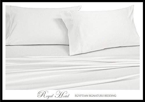 Sólido Blanco 300 Hilos De Royal Hotel De 3 Piezas Rey Duvet