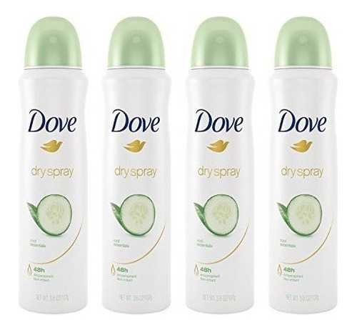 Dove Spray Antitranspirante Seco, Cool Essentials 3.8 Oz