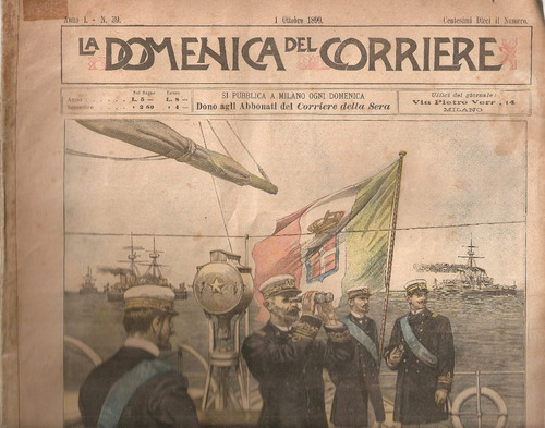 La Domenica Del Corriere Año 1 Nº 39 1 De Octubre 1899