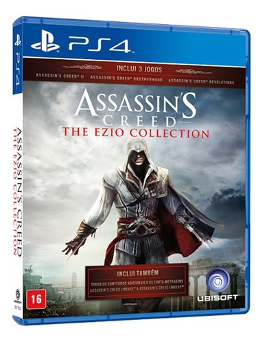 Assassin's Creed The Ezio Collection - Ps4 - Novo