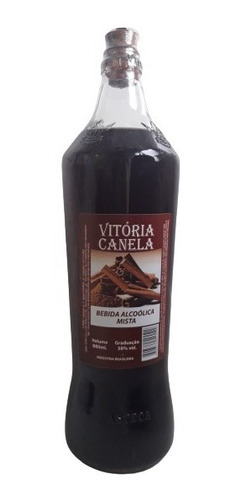 Cachaça Artesanal De Canela Vitória 880ml