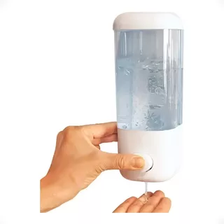 Dispensador De Jabón Liquido Gel Shampoo Color Blanco Baño