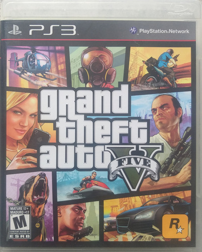 Grand Theft Auto V Ps3 Gta 5 Gta V Físico
