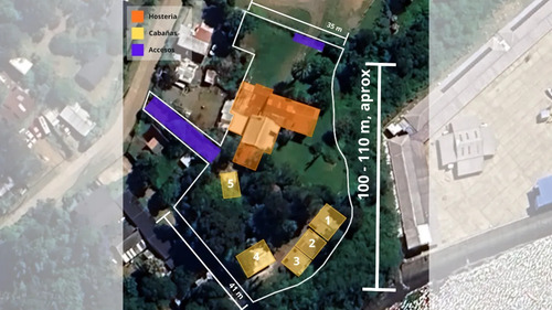 Terreno En Venta, Hosteria Con Cabañas, Vista Privilegiada