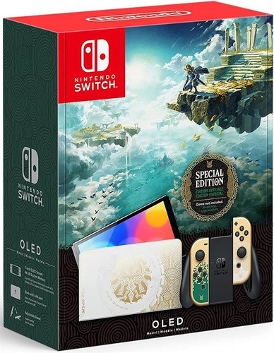Nintendo Dp Switch Oled Edicion Zelda : Tears Of Kingdom