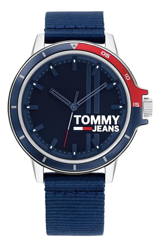 Relógio Masculino Tommy Hilfiger 1791924 Azul Aço Inox