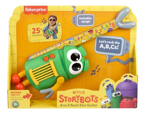 Imagen 2 de 4 de Guitarra Fisher Price Rockstar Original