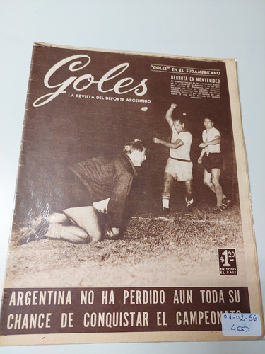 Revista Goles 400 7/2/1956