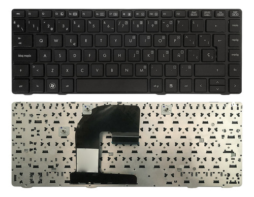 Teclado Hp 8460p Negro Con Marco 9z.n6ruv.001 V119026bs2